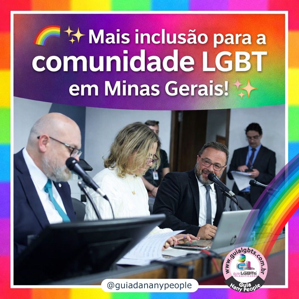 ?✨ Mais inclusão para a comunidade LGBT em Minas Gerais! ✨?