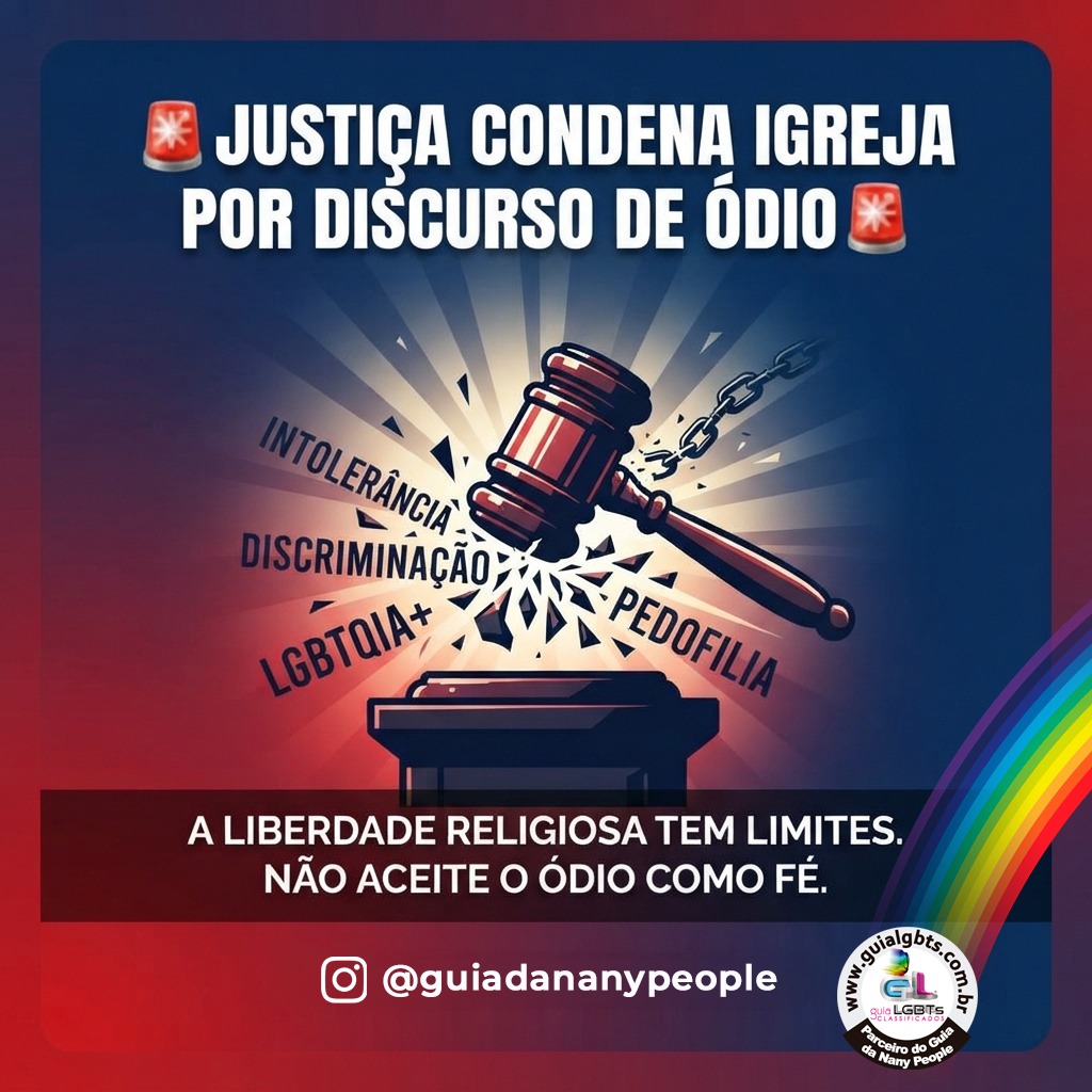 ? Justiça condena igreja por discurso de ódio ?