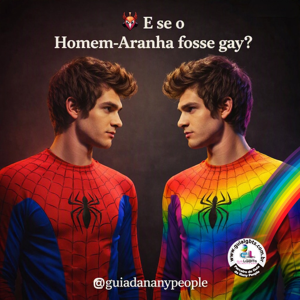 ?️✨ E se o Homem-Aranha fosse gay?