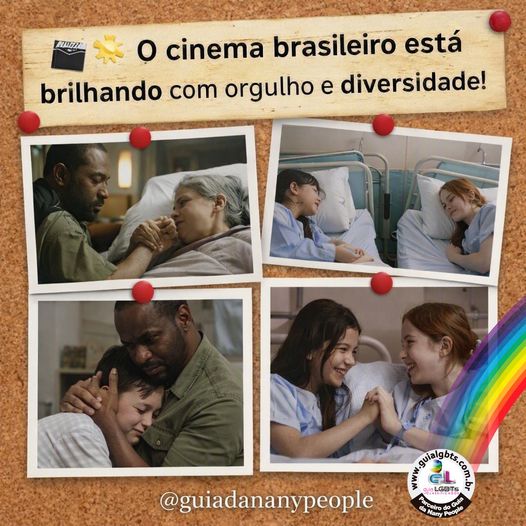 ?✨ O cinema brasileiro está brilhando com orgulho e diversidade!
