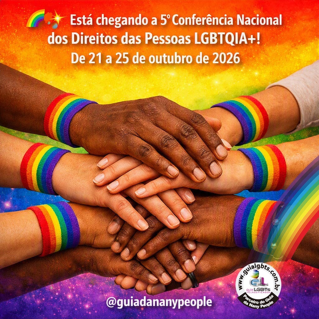 ?✨ Está chegando a 5ª Conferência Nacional dos Direitos das Pessoas LGBTQIA+!